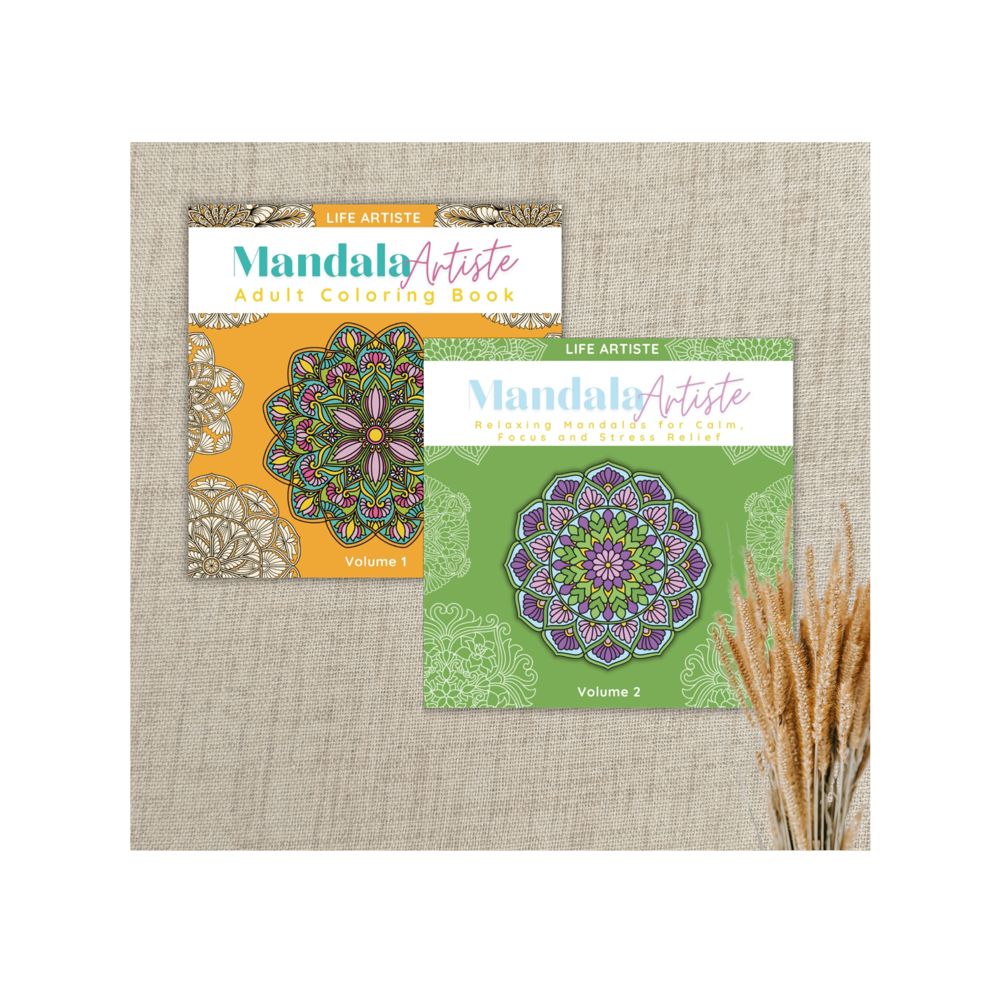 Life Artiste Coloring Books