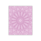 Mandala Reflection Notebook in Rose Pink