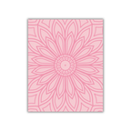 Mandala Reflection Notebook in Blush Pink