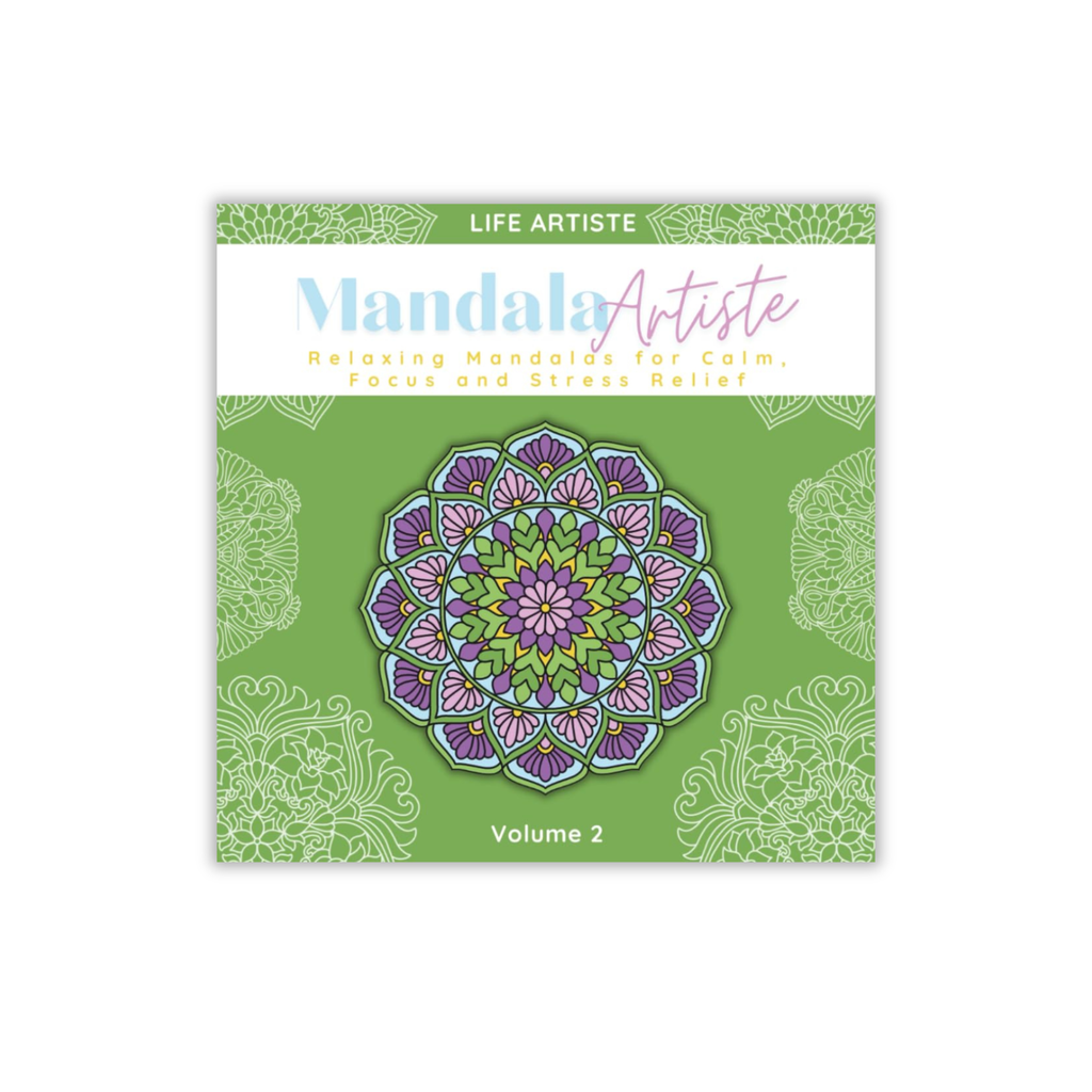 Mandala Artiste – Mandala Coloring Book – Volume 2