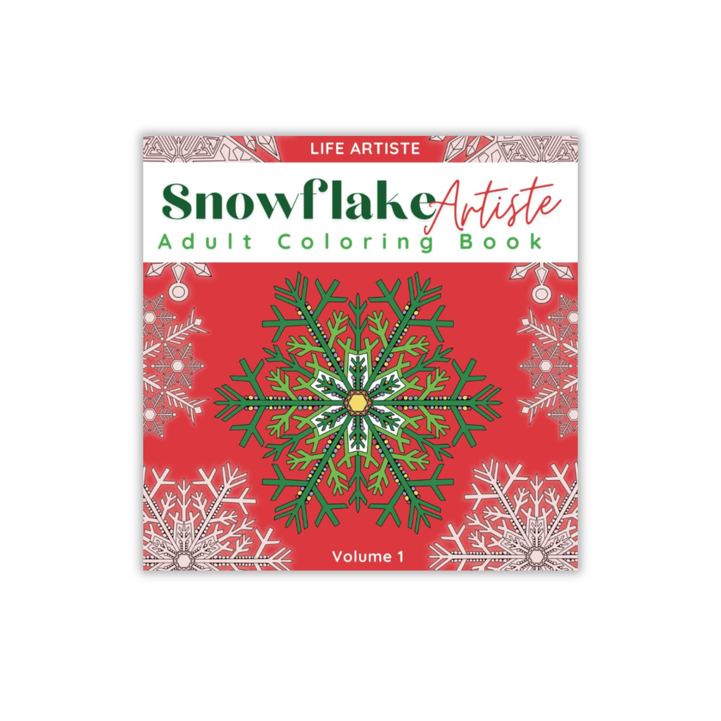 Snowflake Artiste – Snowflake Coloring Book