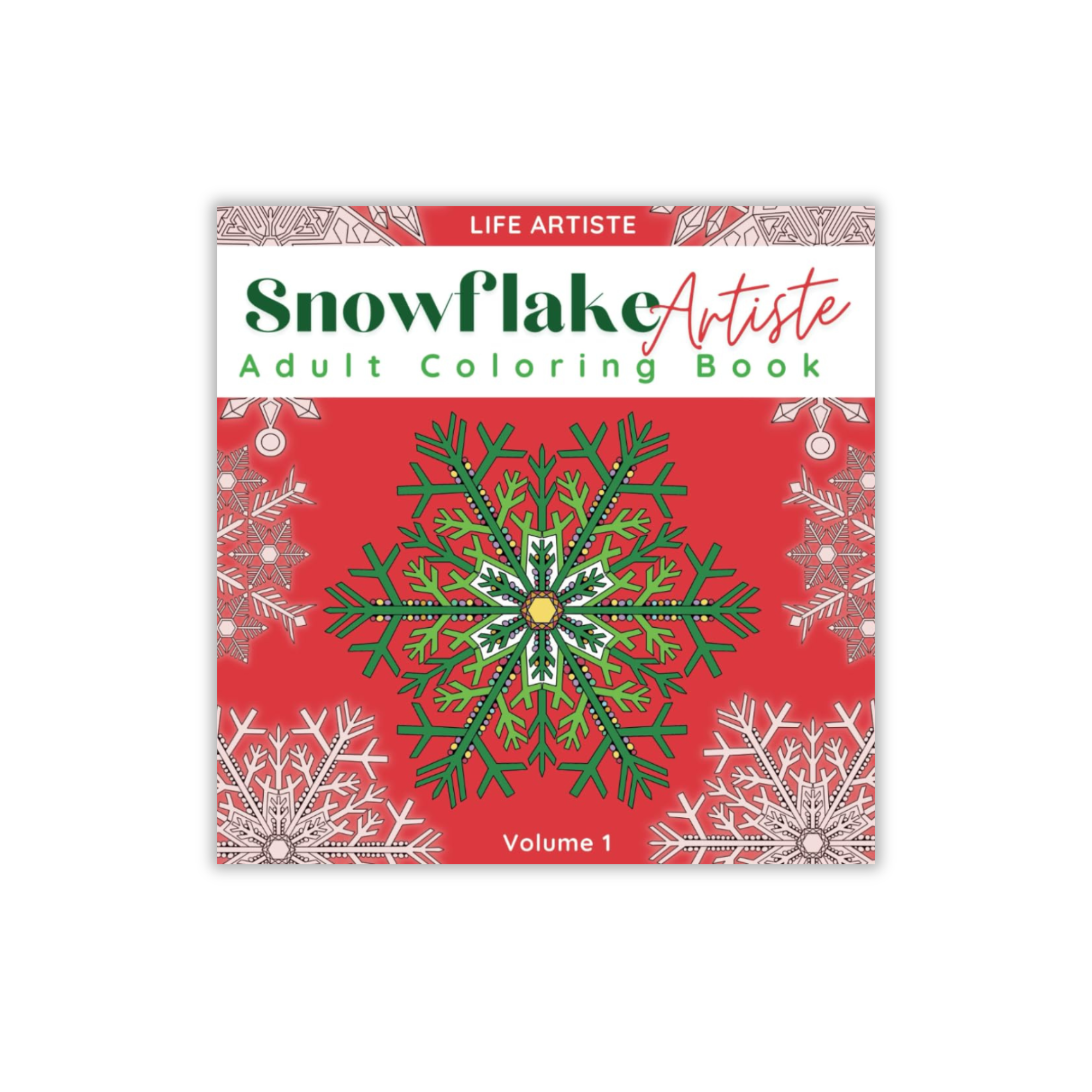 Snowflake Artiste – Snowflake Coloring Book