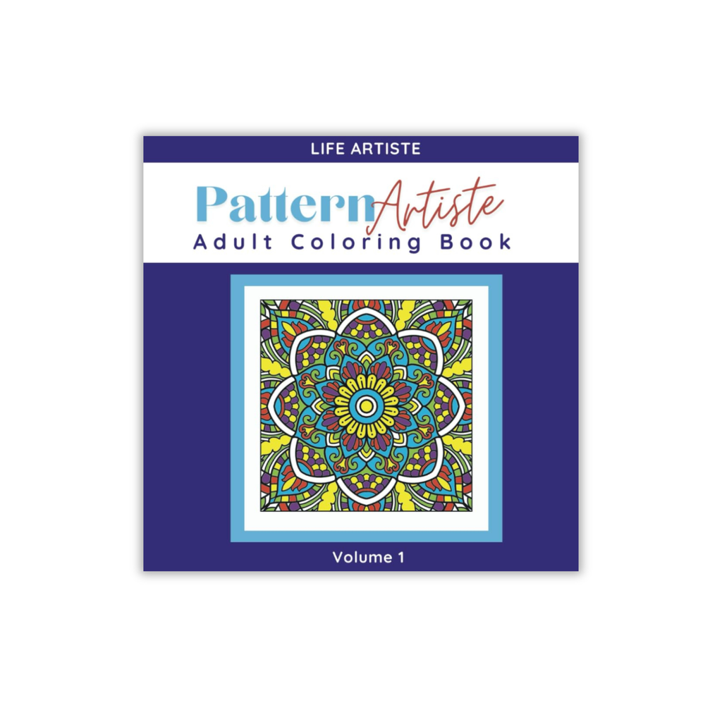 Pattern Artiste Volume 1 adult pattern coloring book