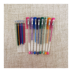 Creative Pause Gel Pen Set | 8 Assorted Gel Pens + 8 Refills