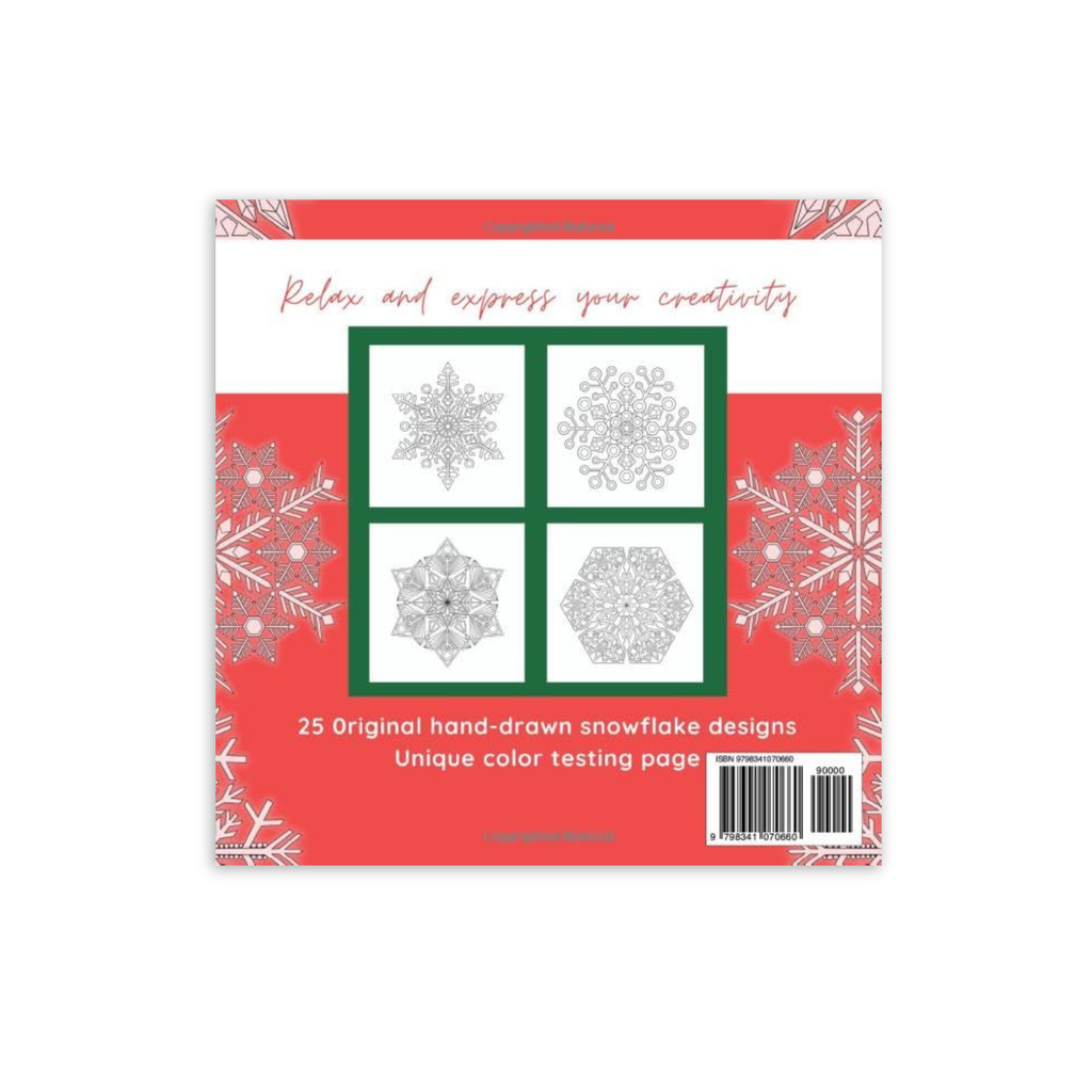 Snowflake Artiste – Snowflake Coloring Book
